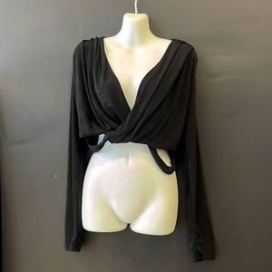 Room Service Elegant Blouse w/Long Sleeves